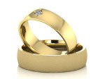 Vestuviniai žiedai "Klasika-2" 2